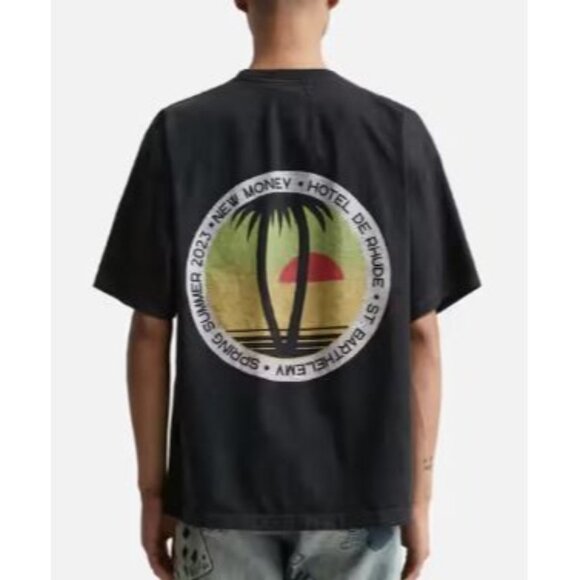 NEW RHUDE TWIN PALMS TEE SZ XL